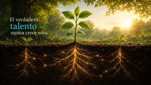 El verdadero talento nunca crece solo: personas que aprenden y desaprenden juntas para desarrollar el talento dentro de la empresa.-marite-rodriguez